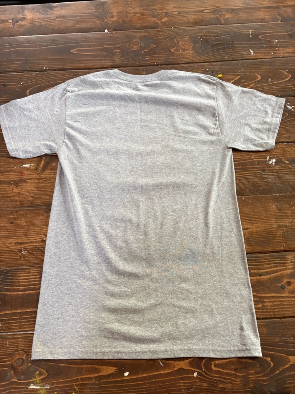 Champion Gray Short-Sleeve Tee with Maroon Boston College Print SMALL - Picture 5 of 7